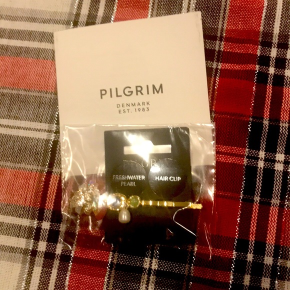 Pilgrim hair clip with pearl - Picture 2 of 6